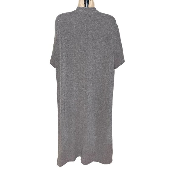 Forever Woman Sweater Dress One Piece Faux Jacket Wrap Pullover Plus Size 2 XL u - Picture 7 of 7